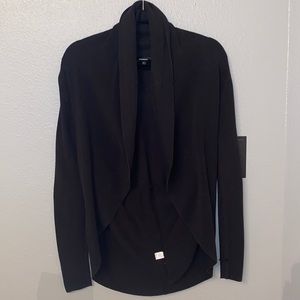 Express jet black cardigan